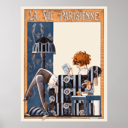 La Vie Parisienne - Zoon Breviaire Poster (Voorkant)
