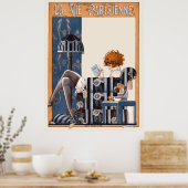 La Vie Parisienne - Zoon Breviaire Poster (Keuken)