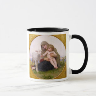 La_Vierge_a_Lagneau - ronde in lijst.jpg, Heilige Mok