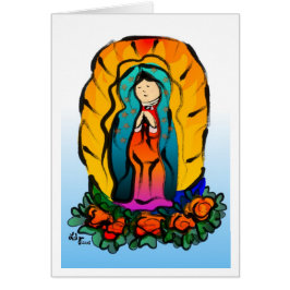 La Virgin de Guadalupe-kaart