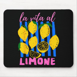 La Vita Al Limone Grappige Italiaanse Citroen Frui Muismat