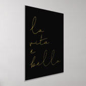 La vita è bella folie afdrukken (Laagn)