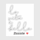 La vita è bella sticker (Vel)