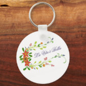 La Vita è Bella Wildflowers sleutelhanger (Voorkant)