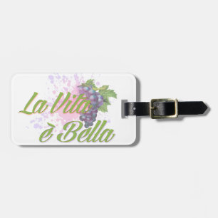 La Vita e'Bella Bagagelabel