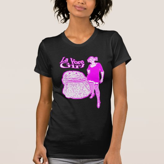 La Vore Girl Women's "Form Fit" T-Shirt (Voorkant)