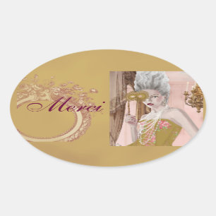 La vraag c'est voulez-vous Bedankt Stickers