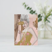 La vraag c'est voulez-vous briefkaart (Staand voorkant)