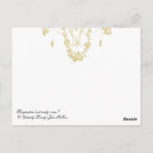 La vraag c'est voulez-vous briefkaart (Achterkant)