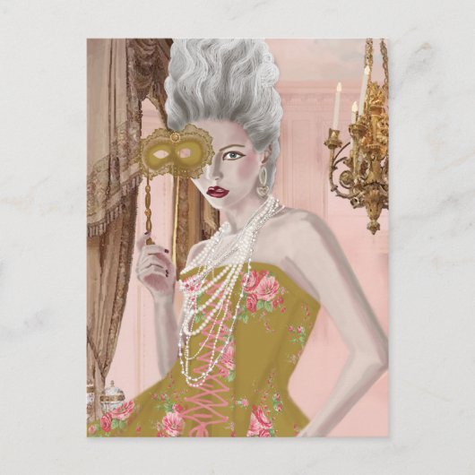 La vraag c'est voulez-vous briefkaart (Voorkant)