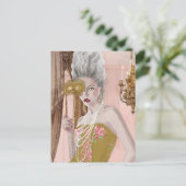 La vraag c'est voulez-vous briefkaart (Staand voorkant)