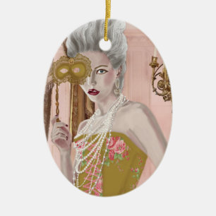 La vraag c'est voulez-vous? Keramische ornament