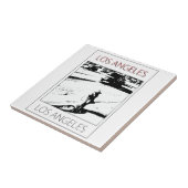 LA-waterpomp Tegeltje (Zijkant)