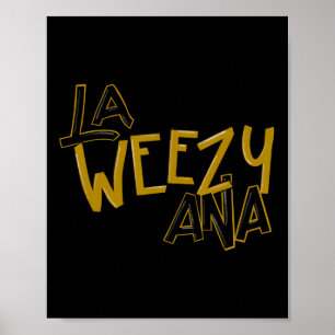 La Weezy Ana Louisiana Happy Mardi Gras Kostuum Me Poster