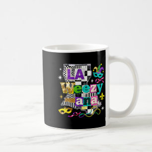 La Weezy Ana Louisiana Mardi Gras Carnaval Ontwerp Koffiemok