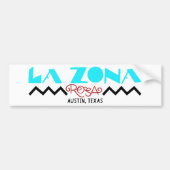 La Zona Rosa Classic Bumpersticker (Voorkant)