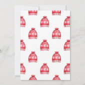 Laad de Slaap op! Slapje Birthday Party Kaart (Achterkant)