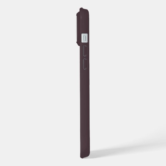 Laad je foto's op Moody Eggplant Paarse iPhone Hoesje (Linkerkant)