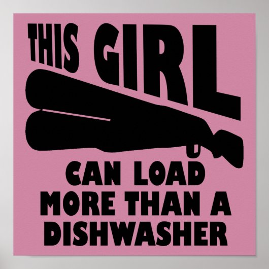 Laad Meer Dan Een Afwasmachine Poster (Voorkant)