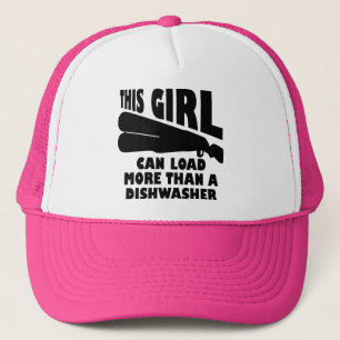 Laad Meer Dan Een Vaatwasser Grappige Bal Cap Hoed Trucker Pet
