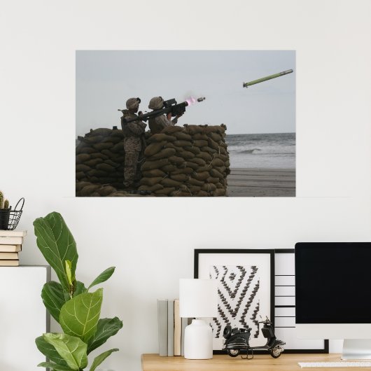 LAAD Stinger Fire Poster (Thuiskantoor)