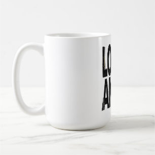 LAADANGST   Glitch Brutalist Typografie Desi Koffiemok