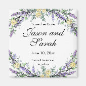 Laadbare eucalyptusgele roos magnet (Voorkant)