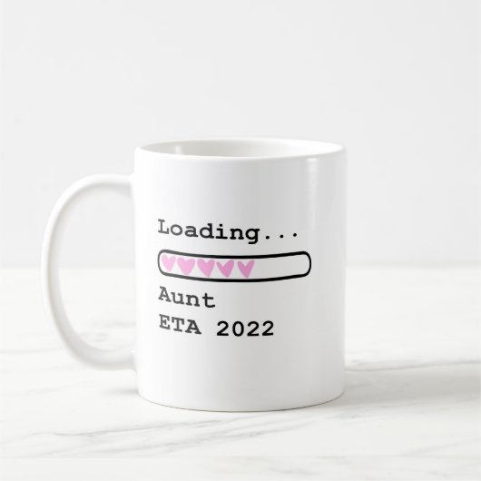 Laadbedrag ETA 2022 — Aankondiging Baby Koffiemok (Links)