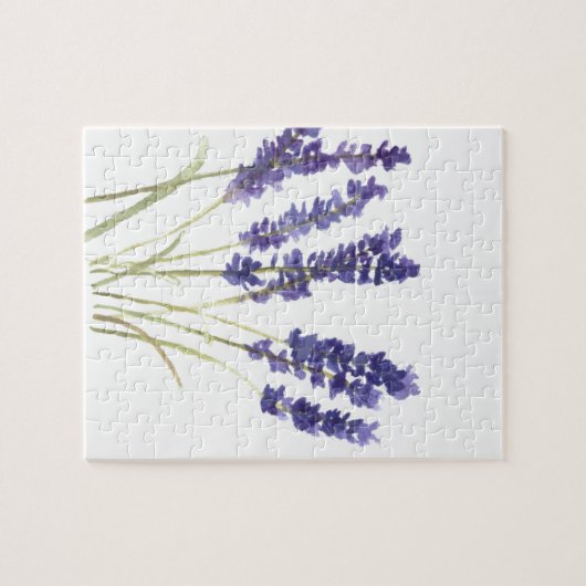 Laadbloemen lavendel legpuzzel (Horizontaal)