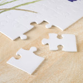 Laadbloemen lavendel legpuzzel (Zijkant)