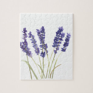 Laadbloemen lavendel legpuzzel
