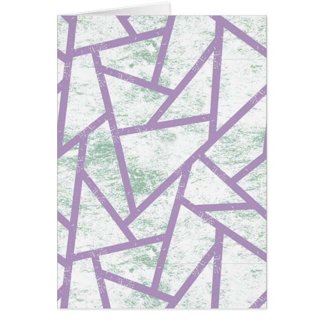 Laadbord en bleek groen mozaïekpatroon (Voorkant)