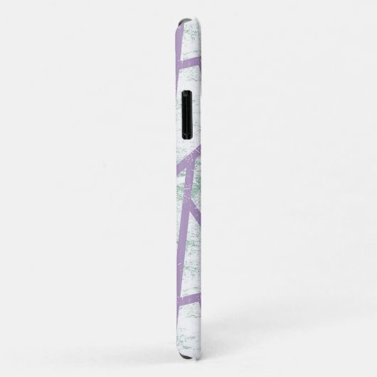 Laadbord en bleek groen mozaïekpatroon Case-Mate iPhone case (Achterkant/rechts)