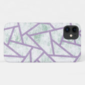 Laadbord en bleek groen mozaïekpatroon Case-Mate iPhone case (Achterkant (horizontaal))