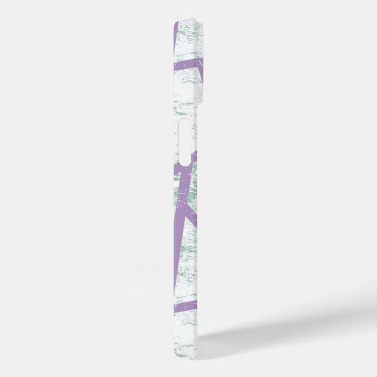 Laadbord en bleek groen mozaïekpatroon Case-Mate iPhone case (Achterkant / Rechts)