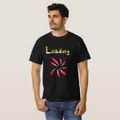 Laadcomputer T-shirt (Voorkant volledig)