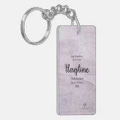 Laaddeletenbandbalken en bandenstroken. sleutelhanger (Voorkant Links)