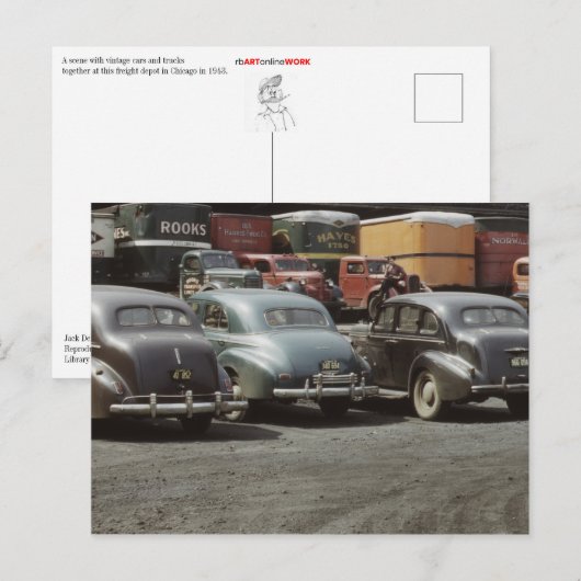  laaddok briefkaart (Voorkant / Achterkant)