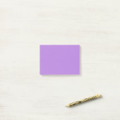 Laadlicht Paarse Lila kleurenachtergrond Post-it® Notes (Op bureau)