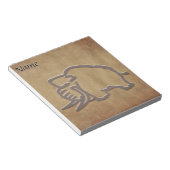 laadmammoet notitieblok (Schuin)