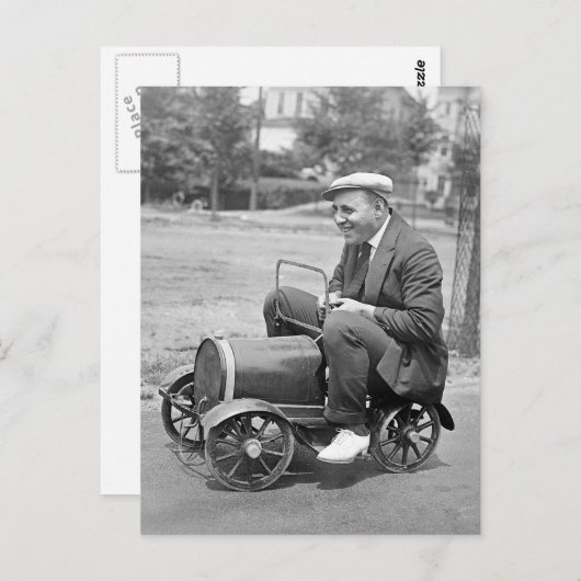 Laadtest, begin jaren 1900 briefkaart (Voorkant / Achterkant)