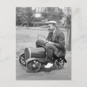 Laadtest, begin jaren 1900 briefkaart (Voorkant)