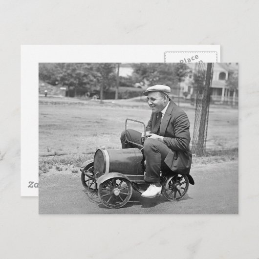 Laadtest, begin jaren 1900 briefkaart (Voorkant / Achterkant)