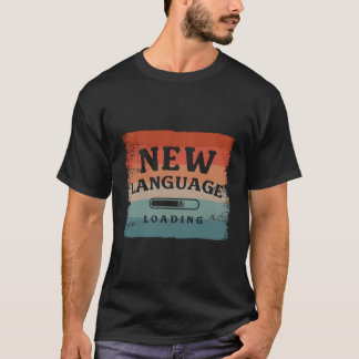 Laadvermogen van nieuwe talen Taalkundig Tweetalig T-shirt