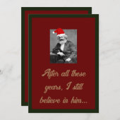 Laag-Bij-de-Gronds Marxistisch Kerstkaart 3 (Voorkant / Achterkant)