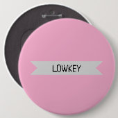 laag-bij-de-gronds ronde button 6,0 cm (Voorkant /achterkant)