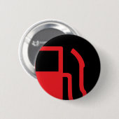 Laag brandstofverbruik ronde button 5,7 cm (Voorkant /achterkant)