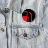 Laag brandstofverbruik ronde button 5,7 cm (In situ)