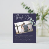 Laag budget marine witte salie dank je wel (Staand voorkant)