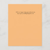 Laag budget PAMPAS GRAS TROPISCHE Bruiloft (Achterkant)